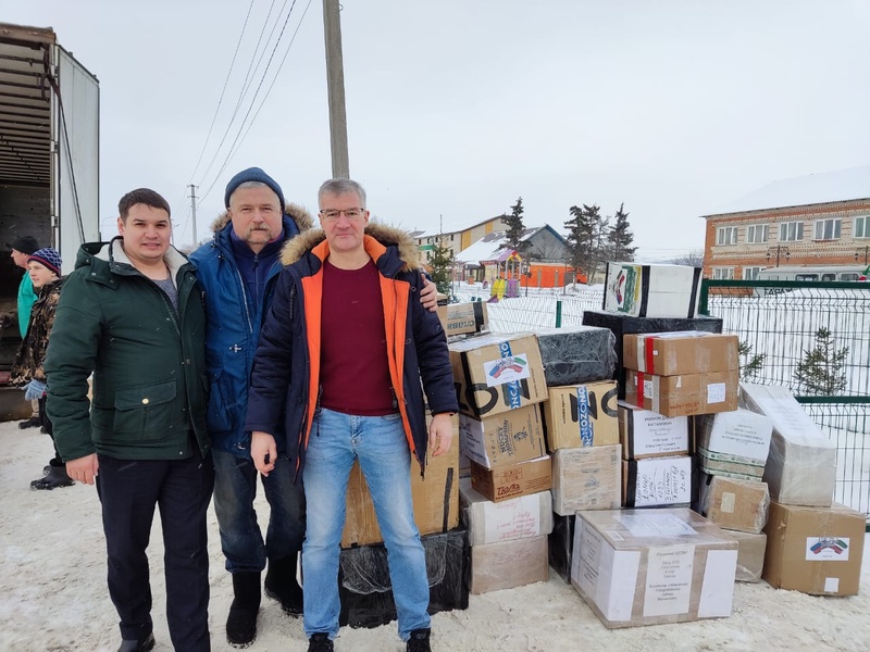 Партийцы из Татарстана продолжают миссию по поддержке солдат в зоне спецоперации