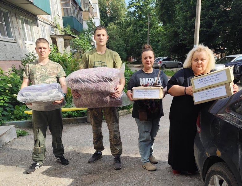 Благодаря активным тулякам партийный штаб помощи СВО постоянно отправляет гумпомощь на фронт