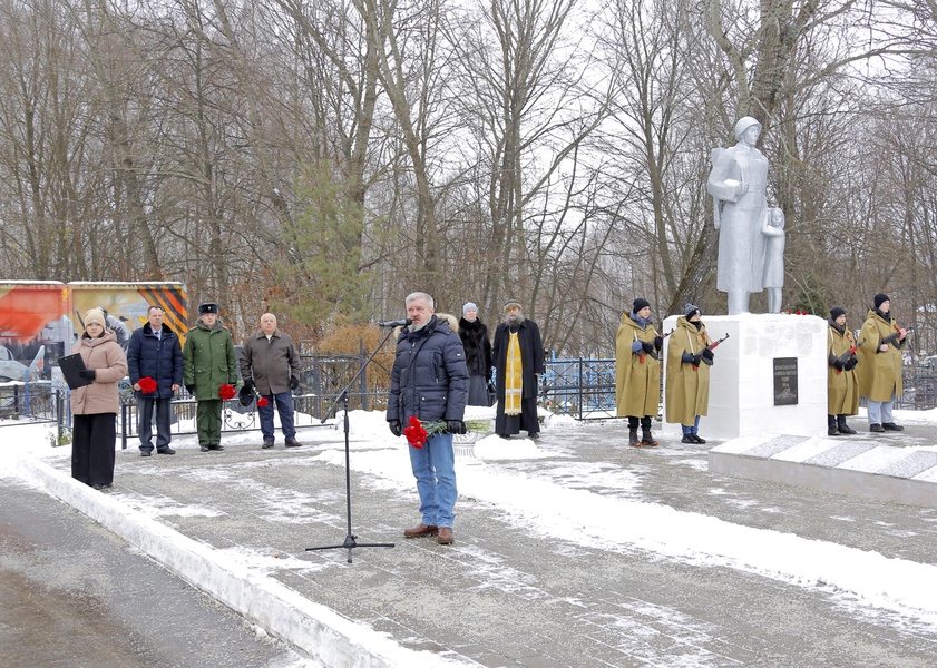 В Веневе отметили 81-ю годовщину освобождения города