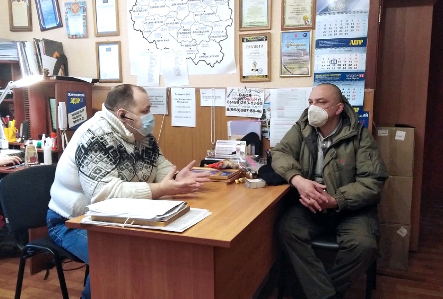 Прием в штабе ЛДПР