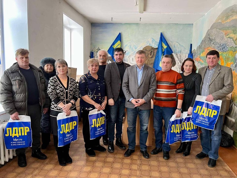 Члены ЛДПР в Голышманово провели партийное собрание