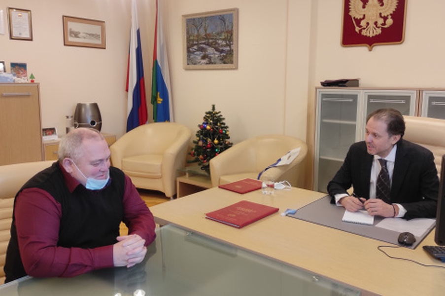 Владимир Сысоев провел первый прием граждан в новом году