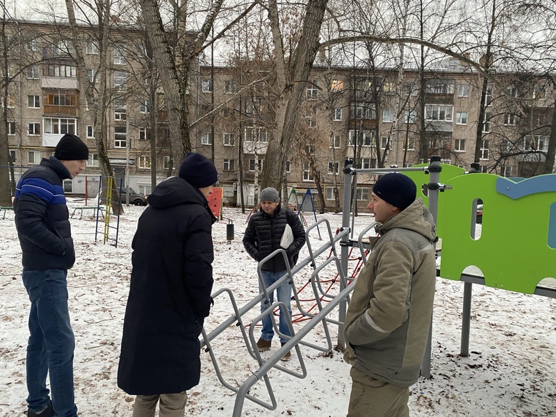 Новые детские площадки появились во дворах Ижевска