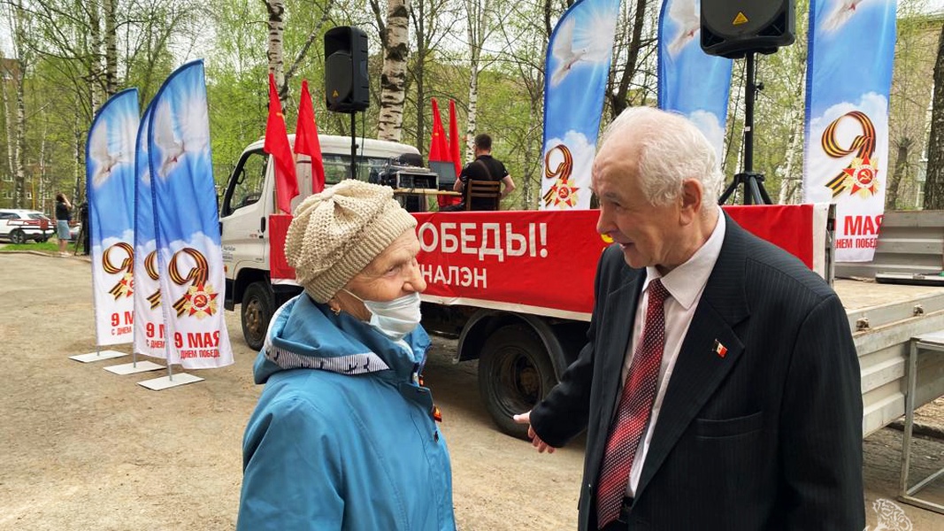 Региональное отделение ЛДПР Поздравляет ветеранов Великой Отечественной войны с 78-летием Победы