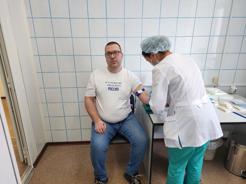 Виктор Сысун прошел диспансеризацию в Сургуте в рамках “Недели здоровья ЛДПР”
