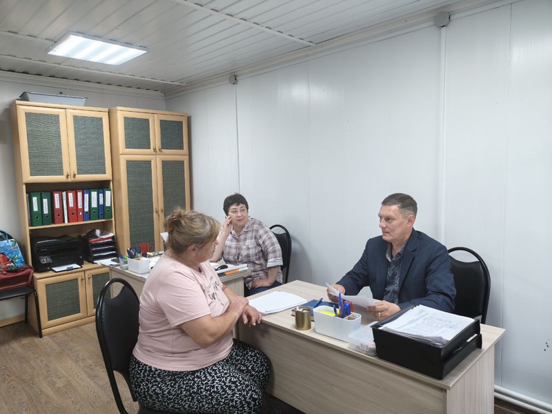Координатор Нижневартовского районного отделения провёл выездной приём граждан в ПСОК «ДОСУГ»