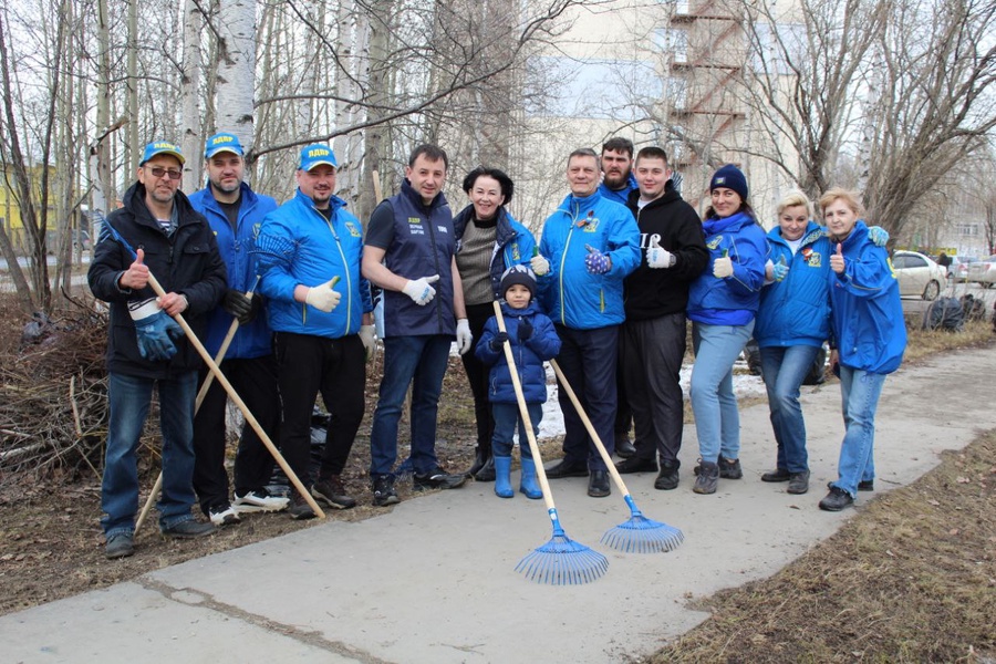 Ударными субботниками встретили Первомай в Югре