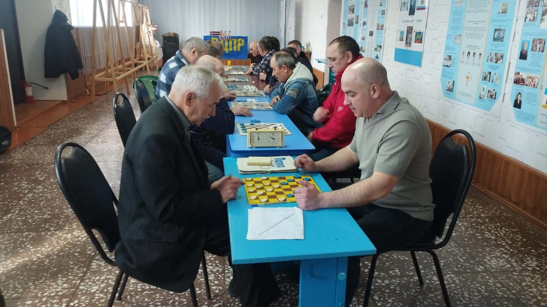 Турнир по шашкам от ЛДПР в Цильнинском районе