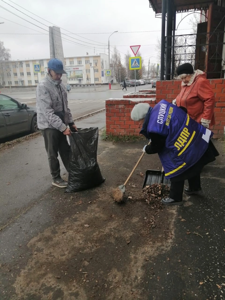 Активисты Муромского отделения ЛДПР провели субботник