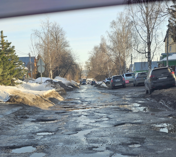 Владимирцы жалуются в социальных сетях на ужасное состояние дорожного покрытия 