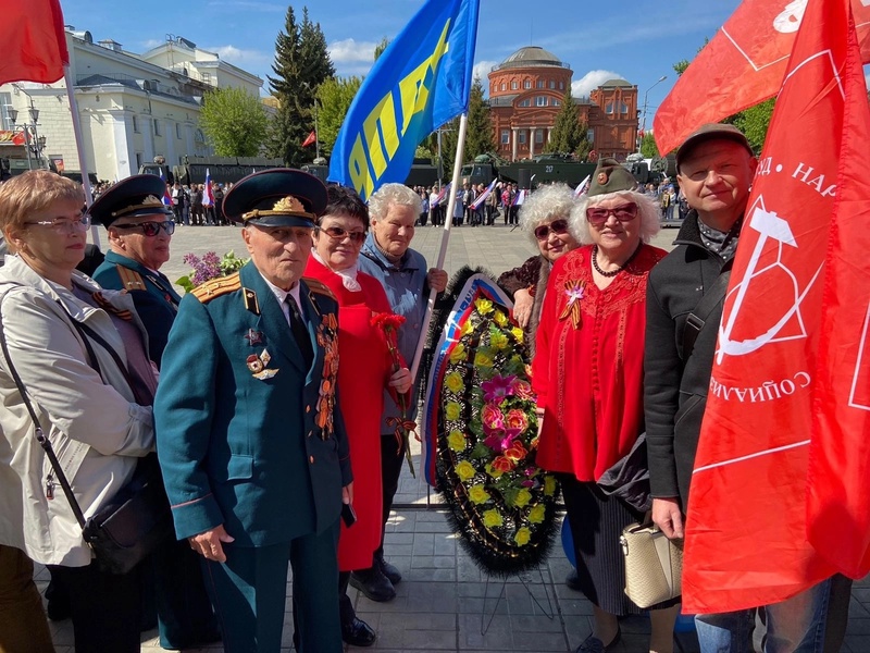 Муромское местное отделение ЛДПР посетило праздничный митинг в честь 9 Мая