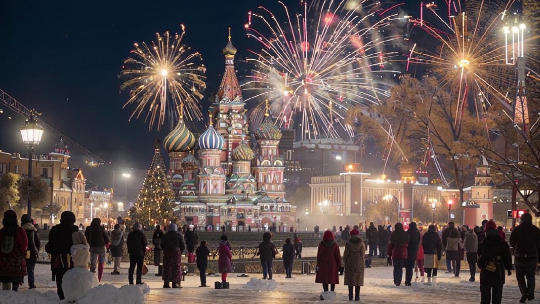  Поздравляем вас с наступающим Новым годом! 