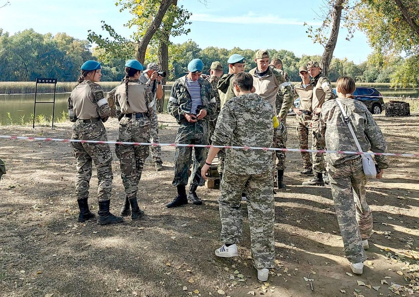 В Волжском прошли военно-спортивные соревнования «Игры патриотов» 