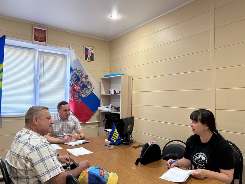 Состоялся Всероссийский прием граждан Депутатами ЛДПР в Волгоградской области 