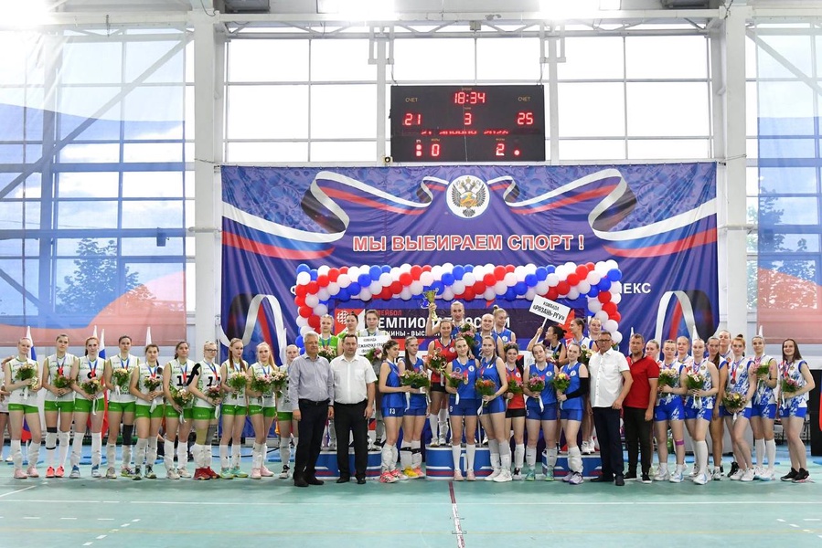 В Волжском прошел финал чемпионата России по волейболу 