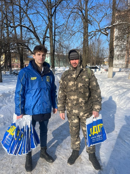 Поздравления от ЛДПР с Днём защитника Отечества 