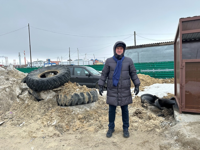 Несанкционированные свалки под прицелом: в столице Ямала активисты ЛДПР провели экологический рейд