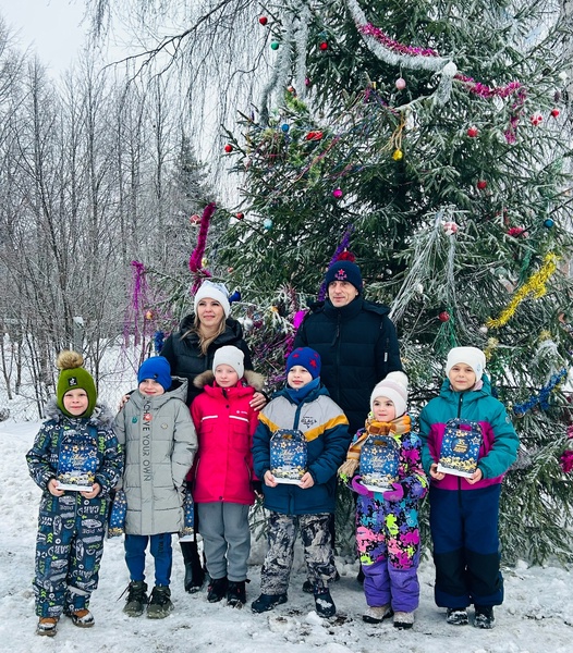 Новогодний огонёк в деревне с ЛДПР